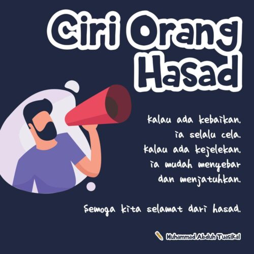 Hindarilah Sifat Hasad. Berikut Ciri--ciri Orang Hasad Pengertian hasad ciri ciri dampak dan upaya menghindarinya
