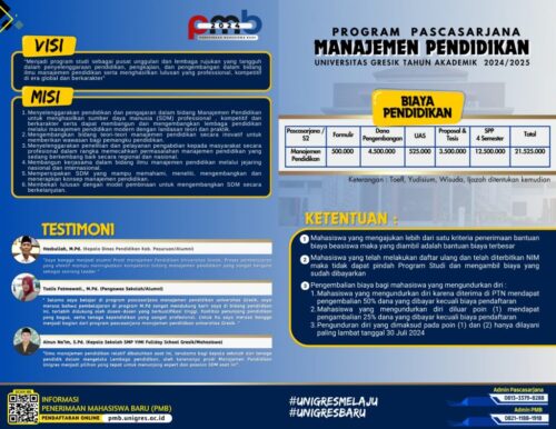 Pendaftaran uas daring program pascasarjana s2