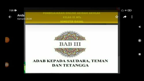 Dalil perintah beradab islami kepada saudara teman dan tetangga