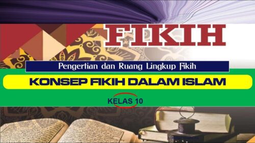 Fiqih Aliyah Kelas 10 Bab 1 - Konsep Fiqih dalam Islam - 02. Pengertian ... Konsep dan ruang lingkup fikih islam